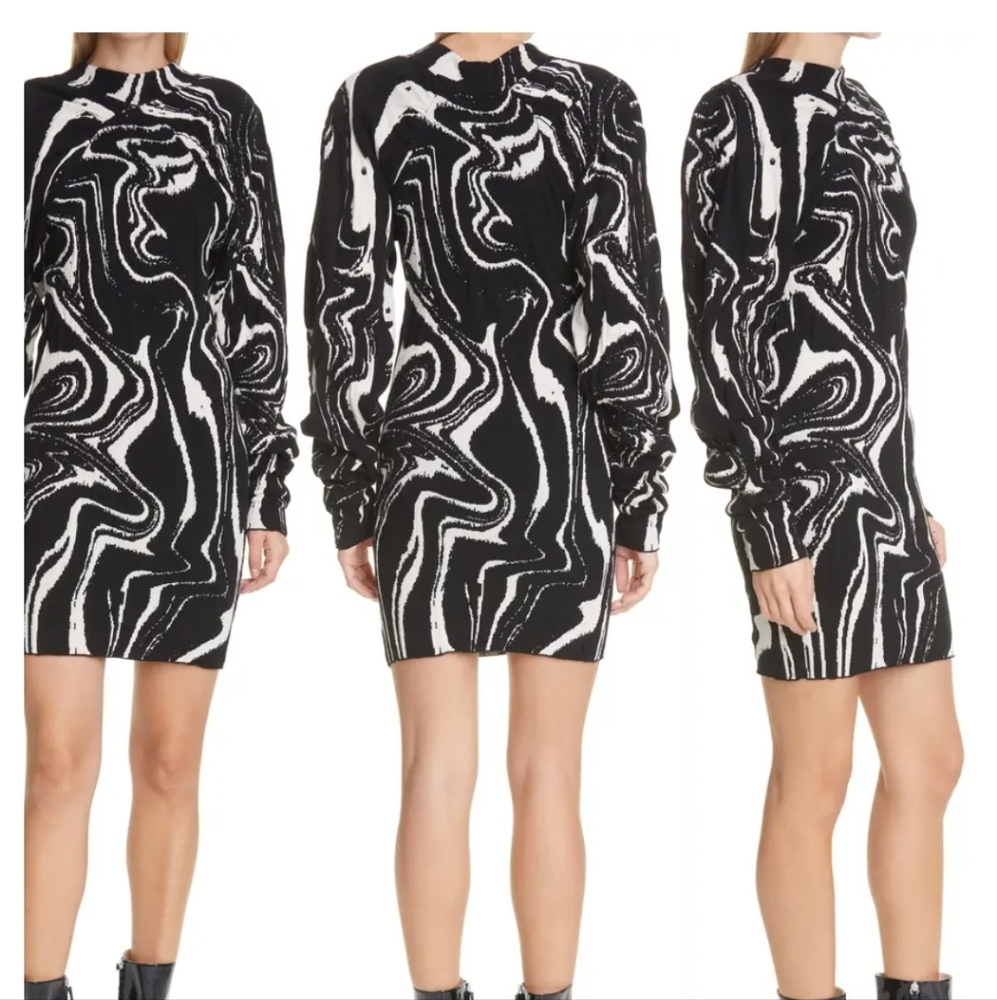 NWT Rotate Birgerchristensen Kendra Knit Dress sz. 34 (2)